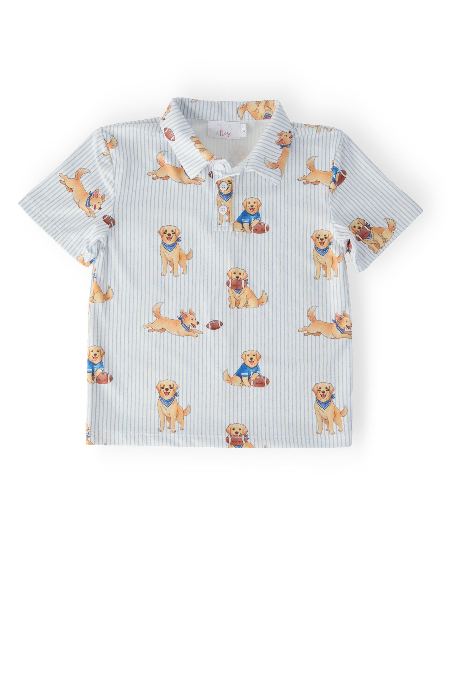 Boys Quarter-Bark Polo