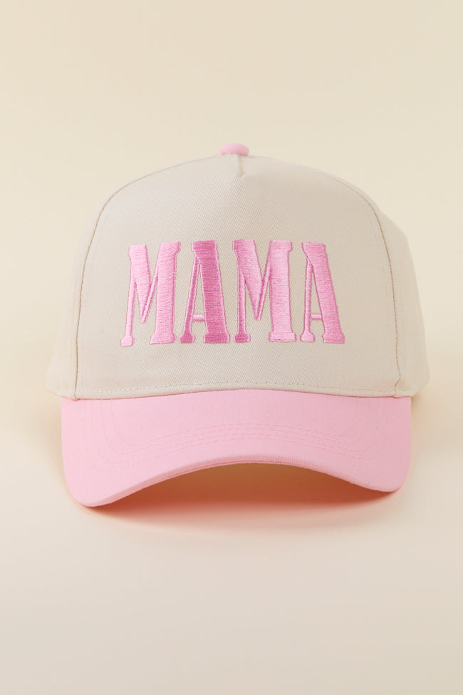 Mama Light Pink Trucker Hat