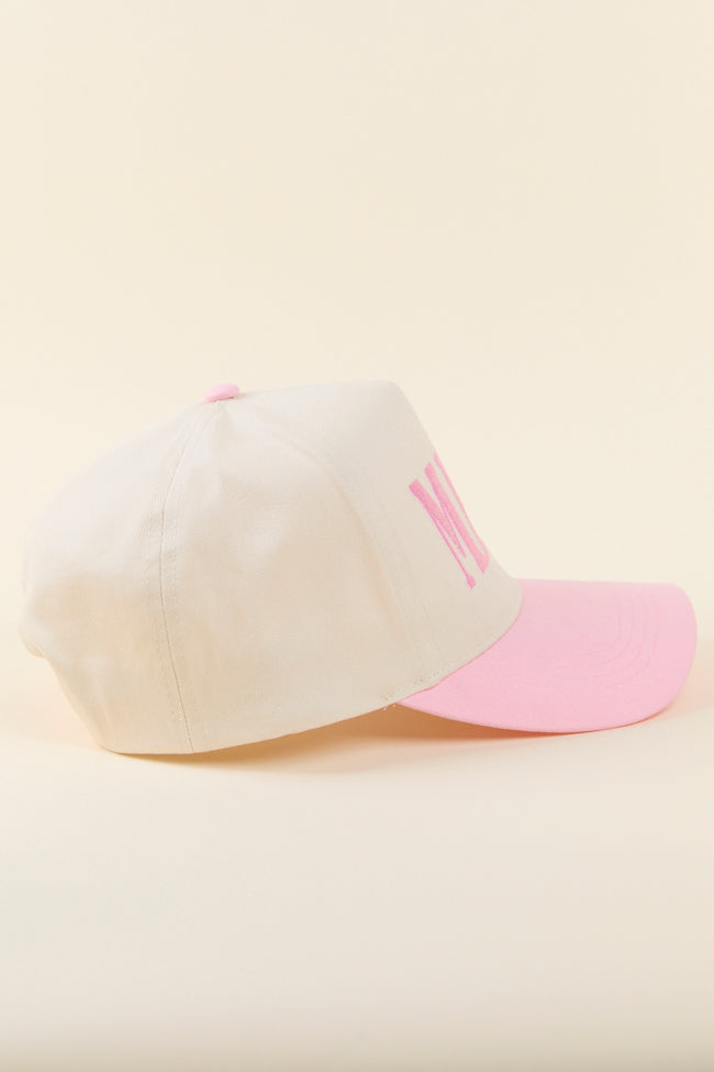 Mama Light Pink Trucker Hat