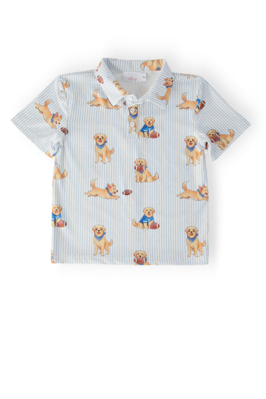 Boys Quarter-Bark Polo