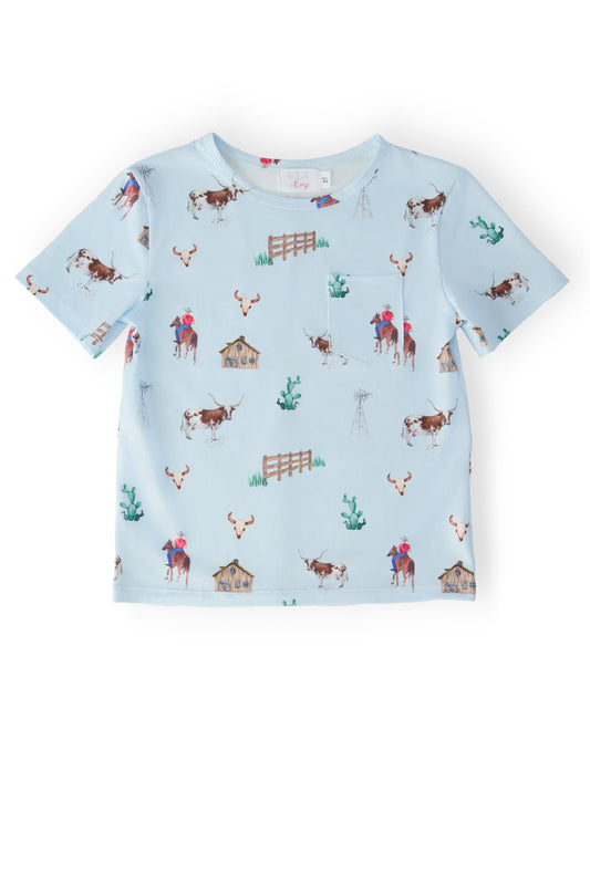 Boys Ranch Hand Pocket Tee
